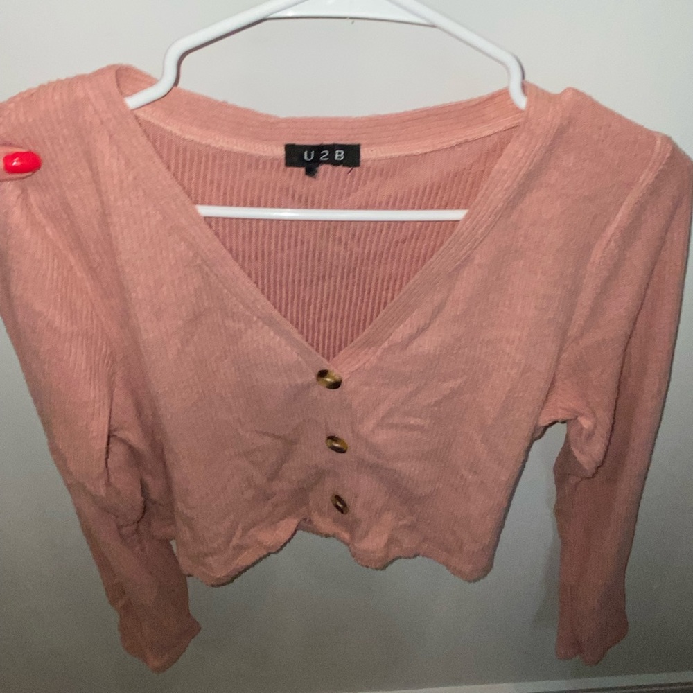 Cropped Sweater - Picture 2 of 2